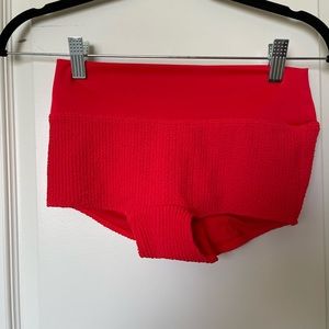 Victoria’s Secret PINK - Sport red swim bottoms size XS